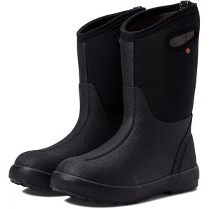 Youth Black Bogs Waterproof Boots (6)